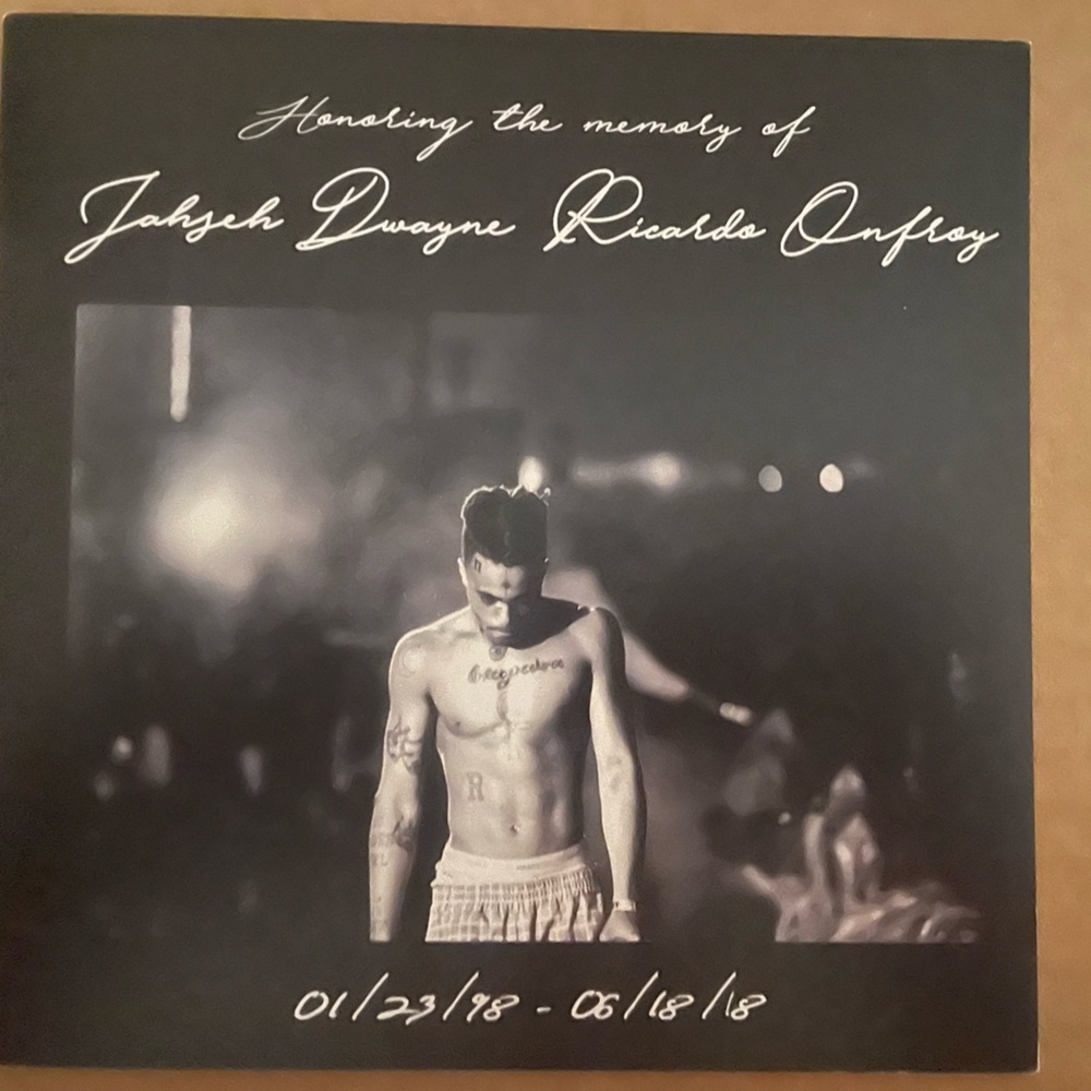 XXXTENTACION Memorial Booklet